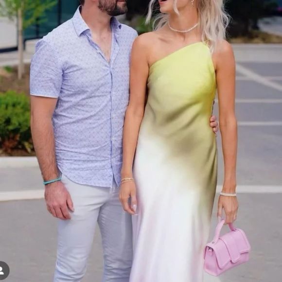 ZARA TIE DYE ASYMMETRIC DRESS - Picture 13 of 16